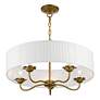5_5 Light Antique Gold Leaf Pendant more views