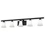 5 Light Black Bath Vanity