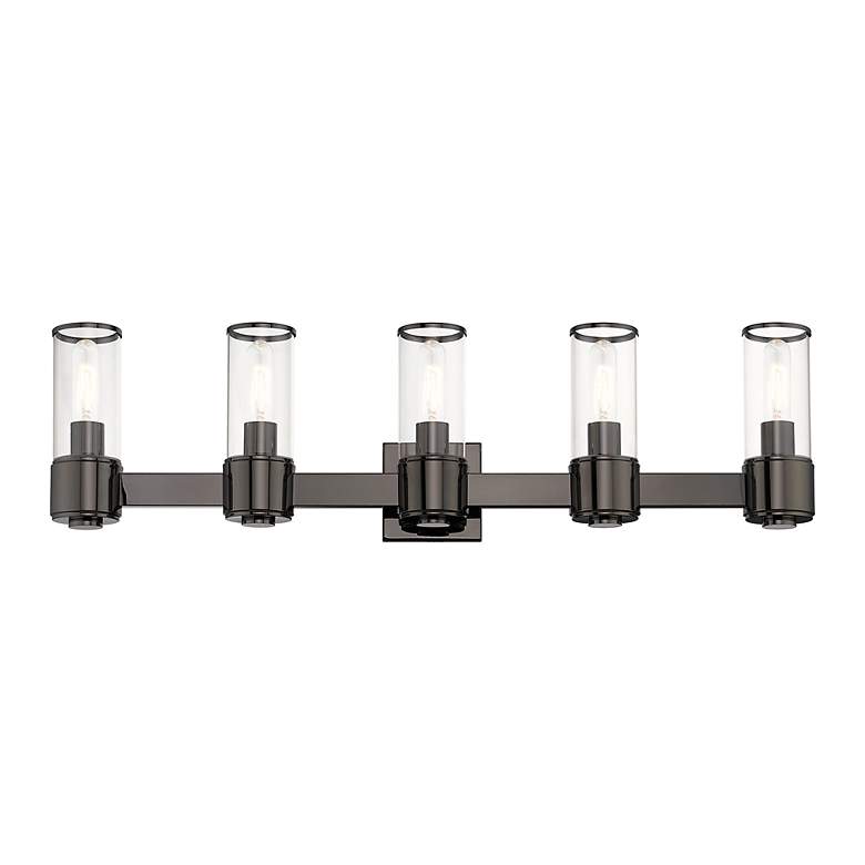 Image 5 5 Light Black Chrome Large Vanity Sconce more views