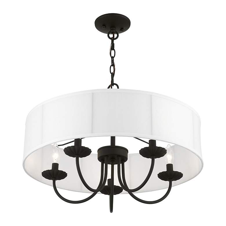 Image 5 5 Light Black Pendant Chandelier more views