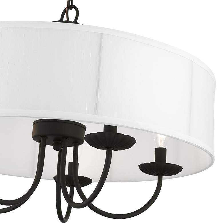 Image 6 5 Light Black Pendant Chandelier more views
