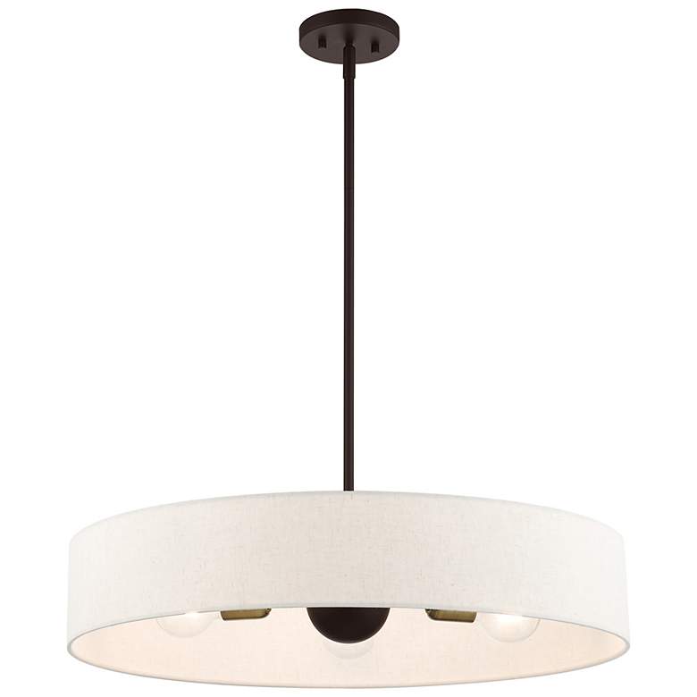 Image 6 5 Light Bronze Chandelier more views