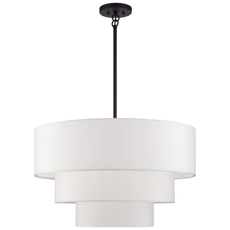 Image 1 5 Light Bronze Medium Pendant Chandelier