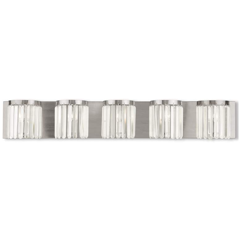 Image 1 5 Light Brushed Nickel ADA Bath Vanity