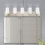 1_5 Light Brushed Nickel Bath Vanity