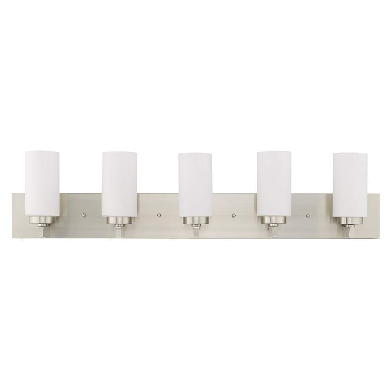 Image 3 5 Light Brushed Nickel Bath Vanity more views