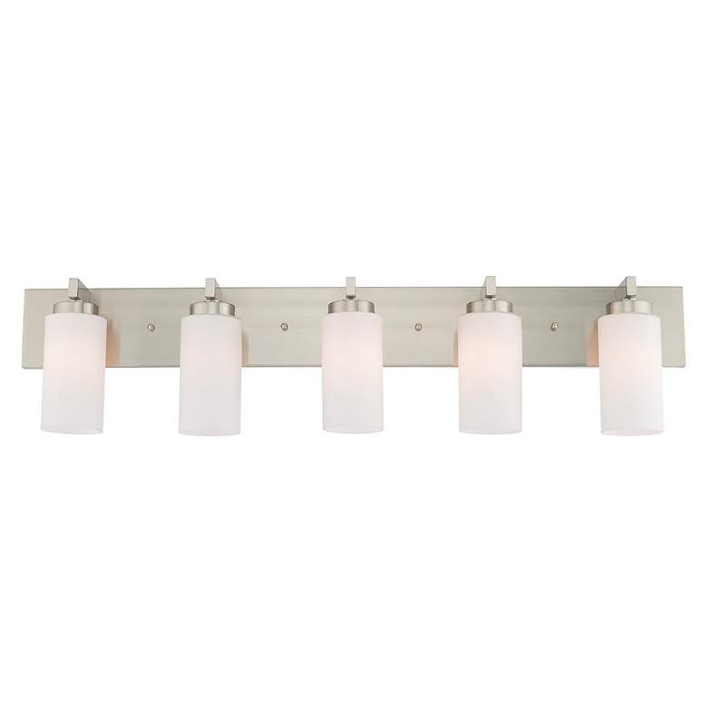 Image 4 5 Light Brushed Nickel Bath Vanity more views