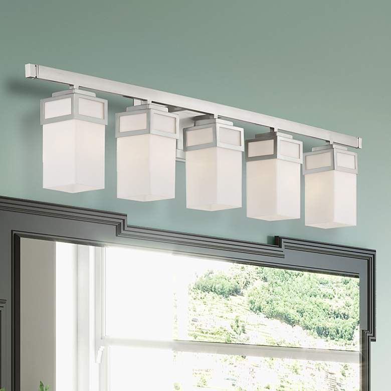 Image 2 5 Light Brushed Nickel Bath Vanity