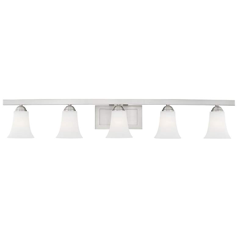 Image 1 5 Light Brushed Nickel Bath Vanity
