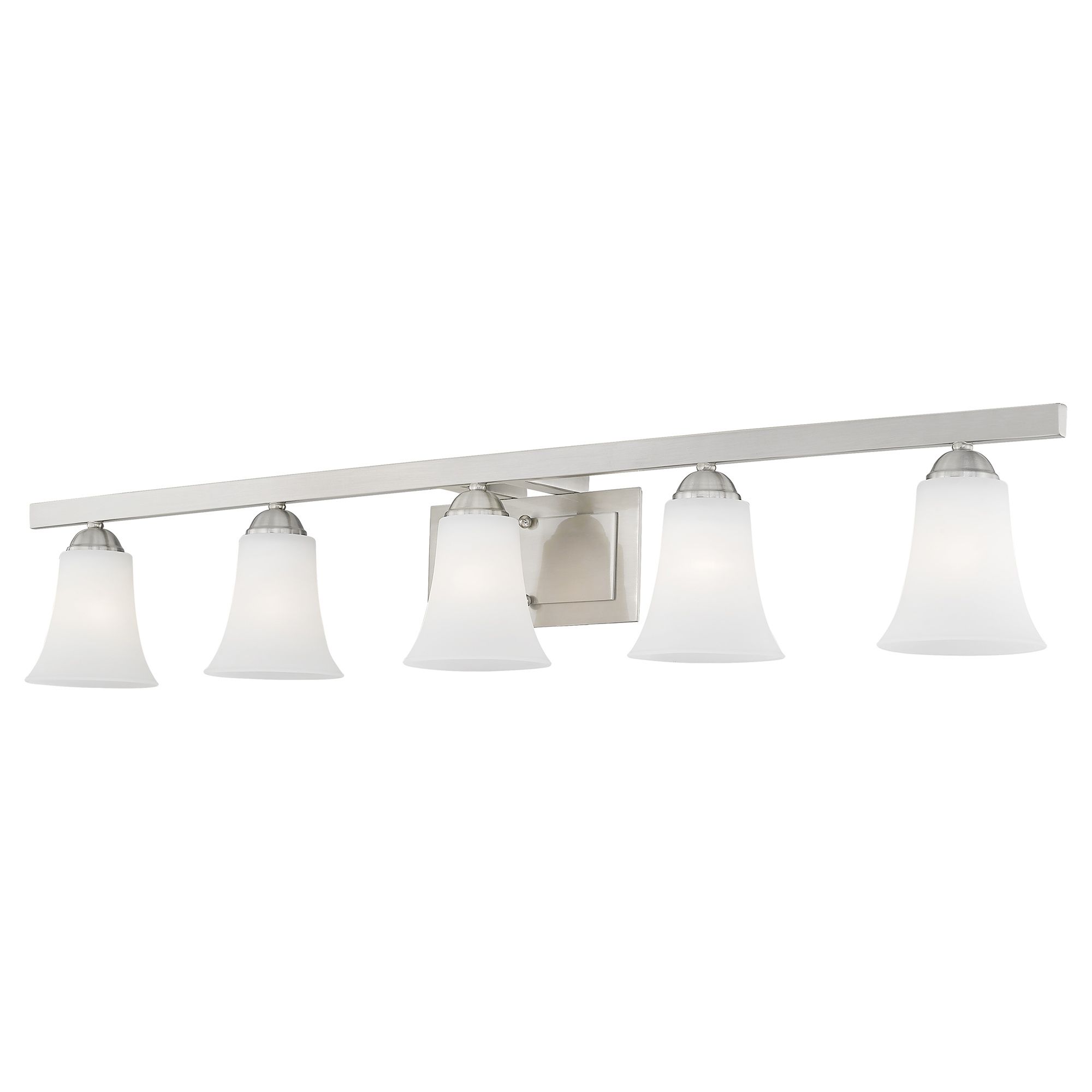 Image 5 5 Light Brushed Nickel Bath Vanity more views