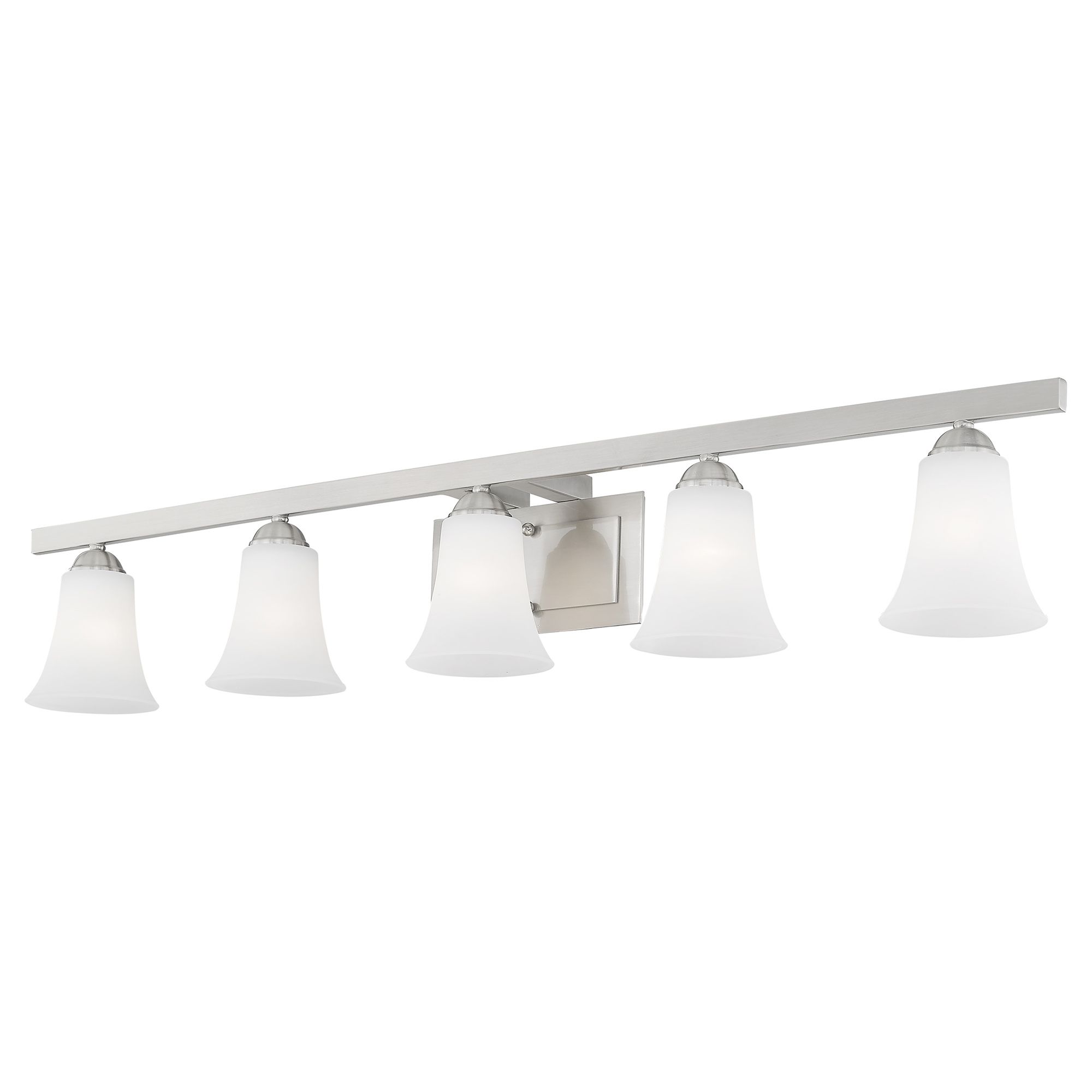 Image 6 5 Light Brushed Nickel Bath Vanity more views