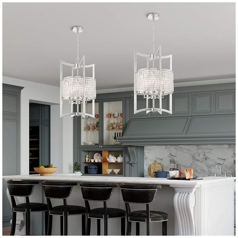 Image 5 5 Light Brushed Nickel Lantern more views