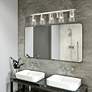 3_5 Light Brushed Nickel Large Vanity Sconce more views