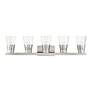 4_5 Light Brushed Nickel Large Vanity Sconce more views