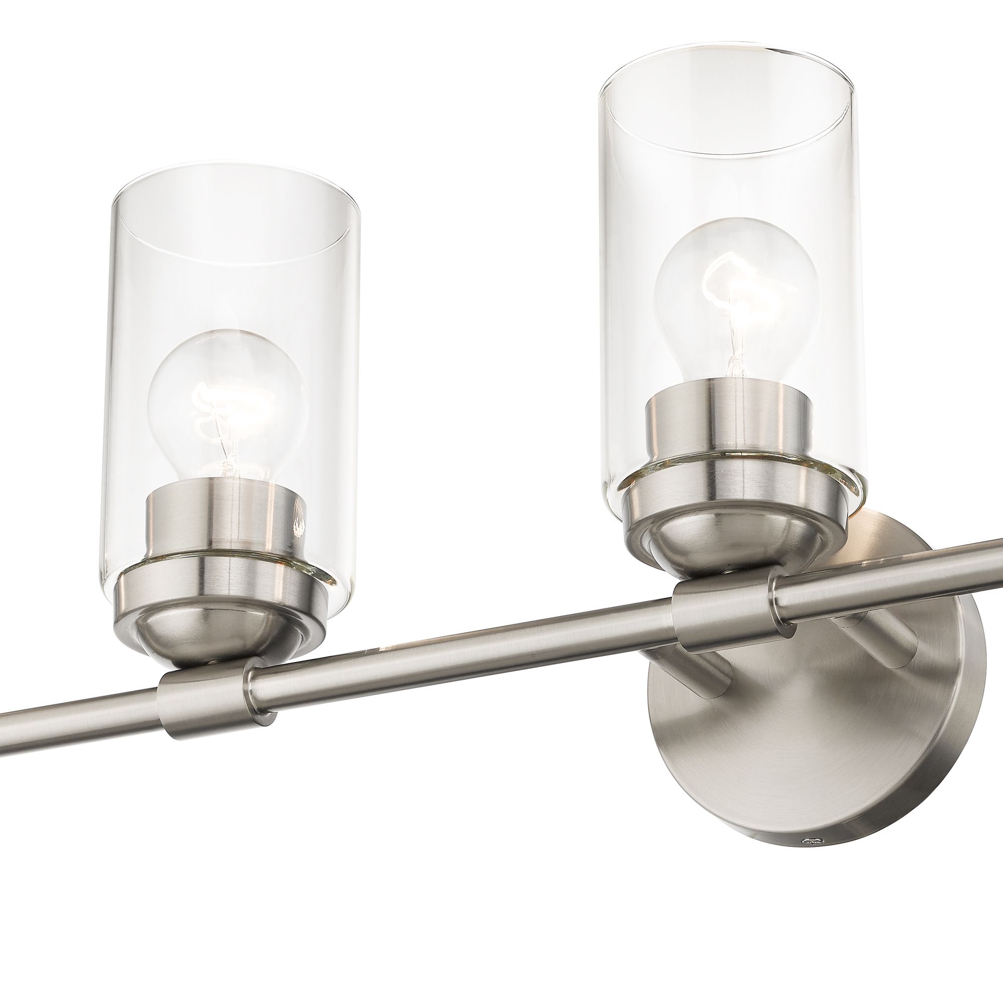 5 Light Brushed Nickel Large Vanity Sconce