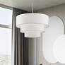 1_5 Light Brushed Nickel Medium Pendant Chandelier