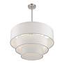 5_5 Light Brushed Nickel Medium Pendant Chandelier more views