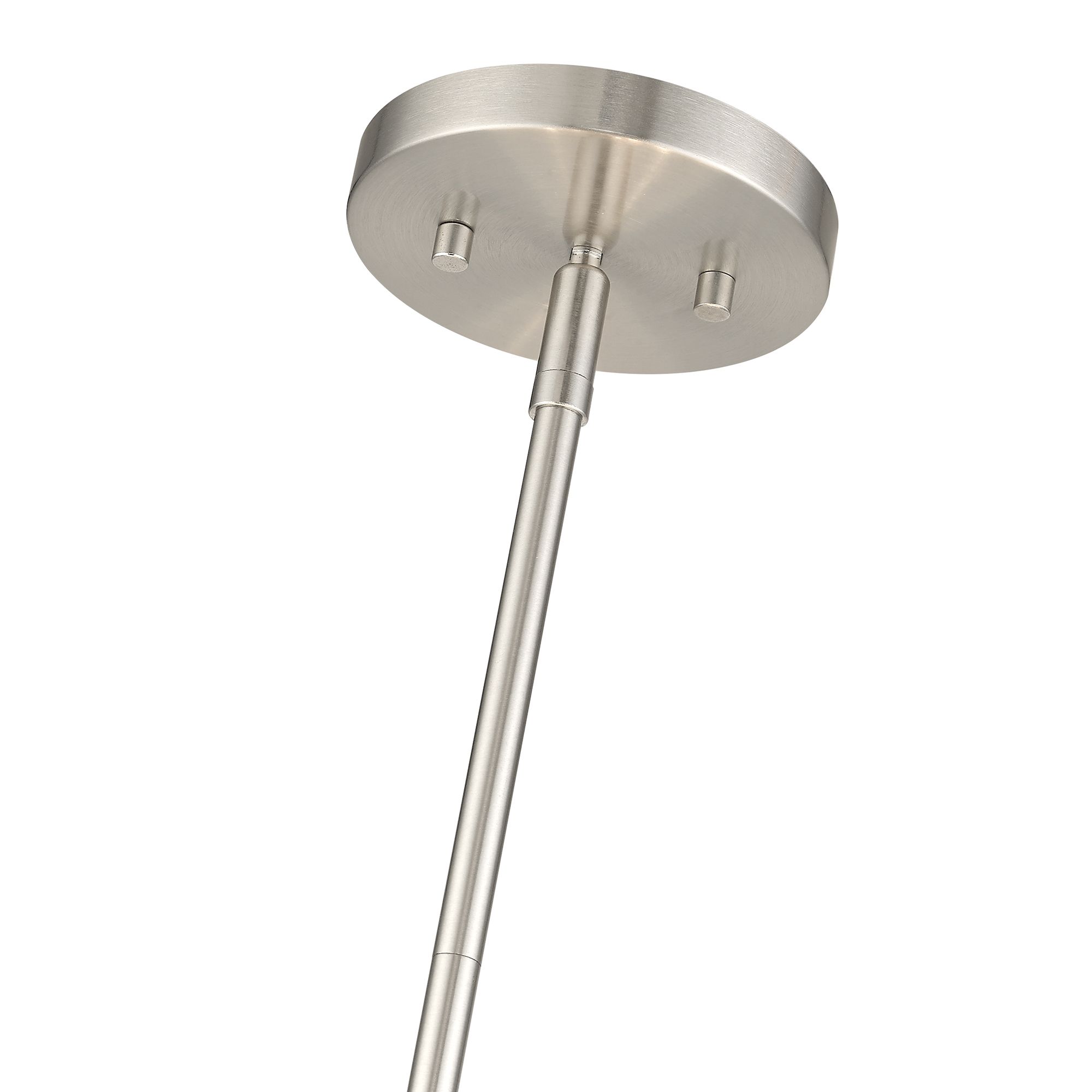 5 Light Brushed Nickel Pendant Chandelier