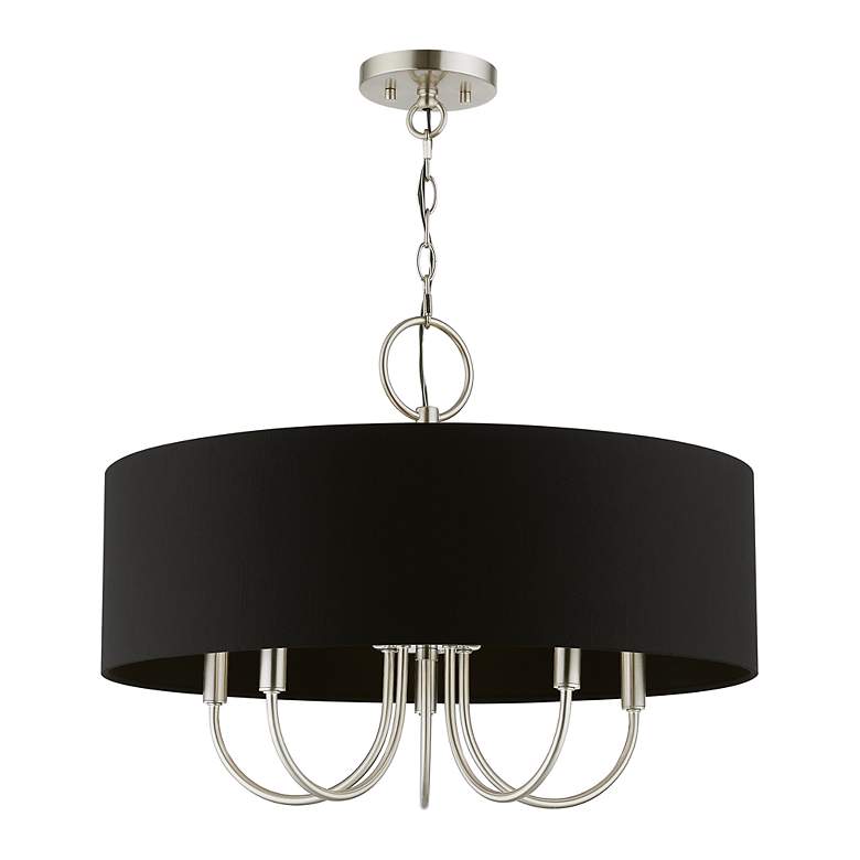 Image 4 5 Light Brushed Nickel Pendant more views