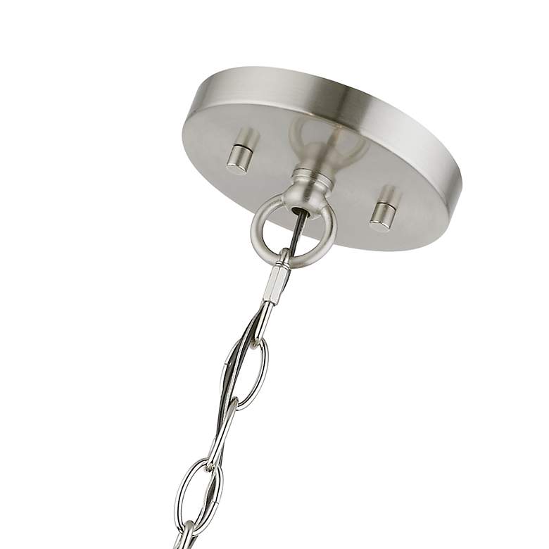 Image 7 5 Light Brushed Nickel Pendant more views