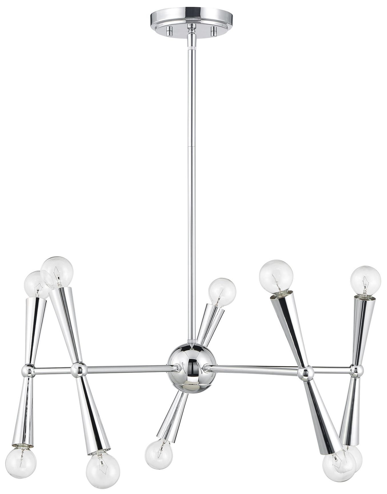 Image 2 5-Light Chandelier in Bisque White more views
