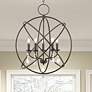 5 Light English Bronze Chandelier
