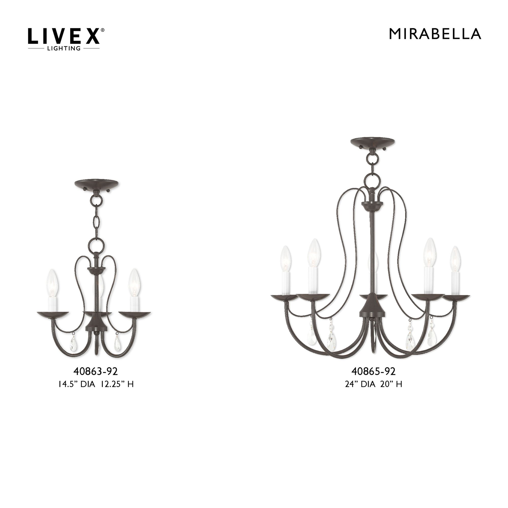 Image 7 5 Light English Bronze Chandelier more views