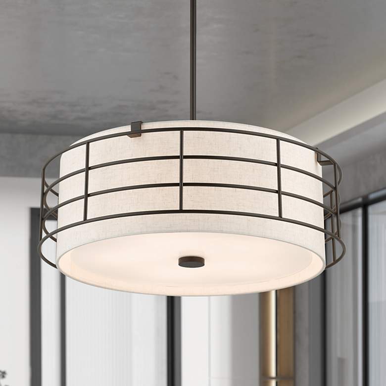 Image 1 5 Light English Bronze Pendant Chandelier