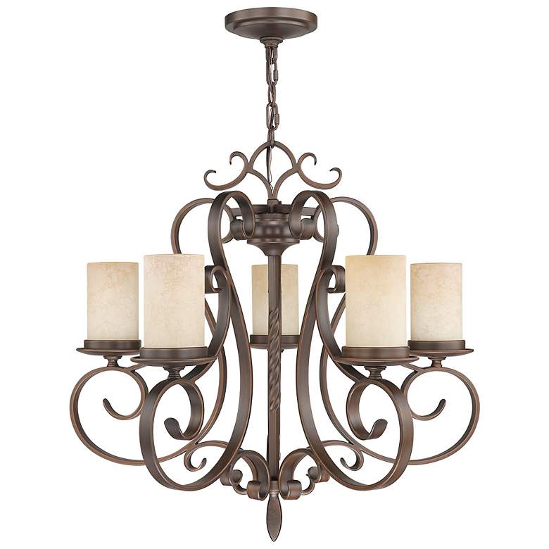 Image 3 5 Light Imperial Bronze Chandelier more views