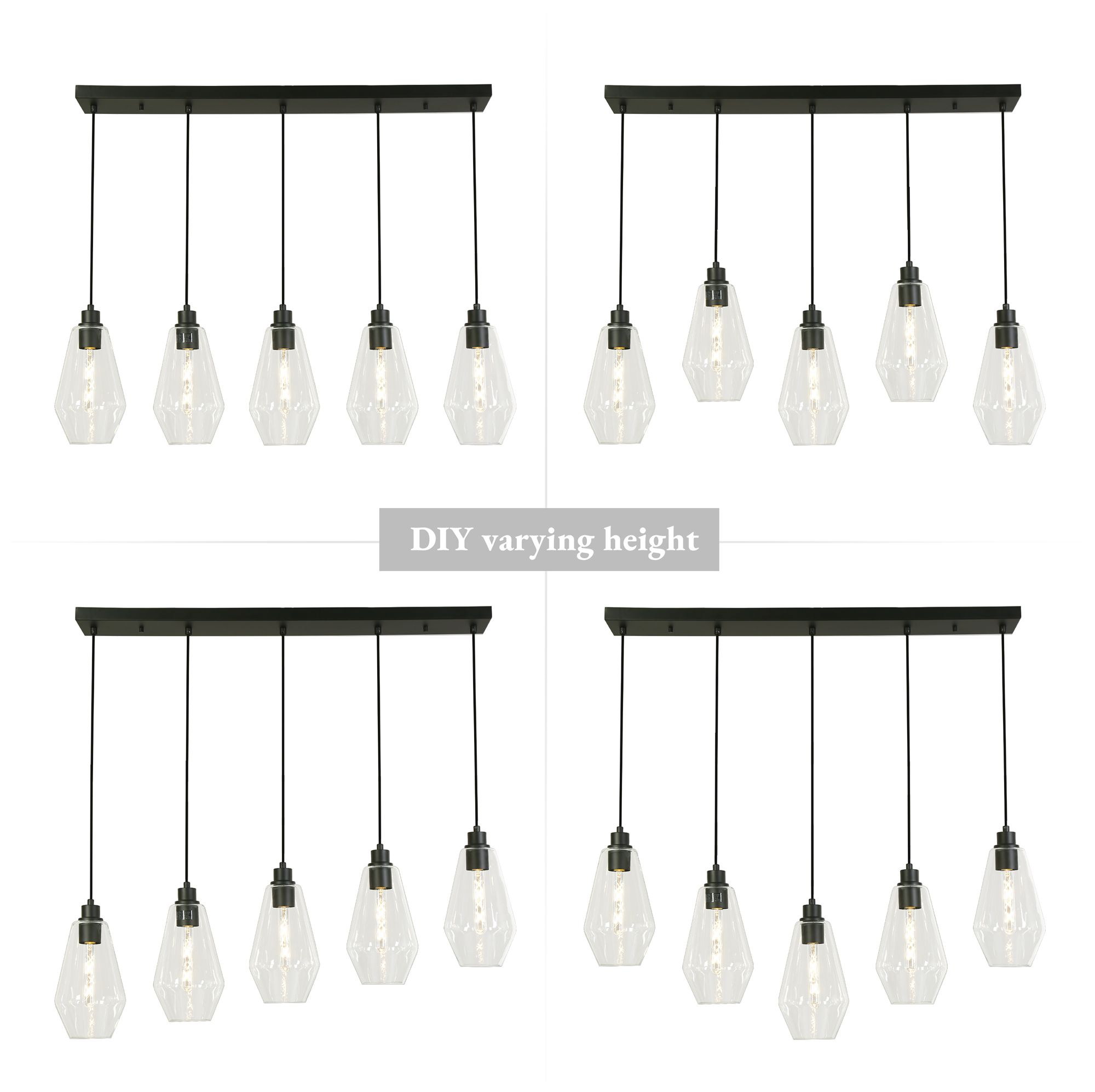 Image 3 5-Light Island Chandelier more views