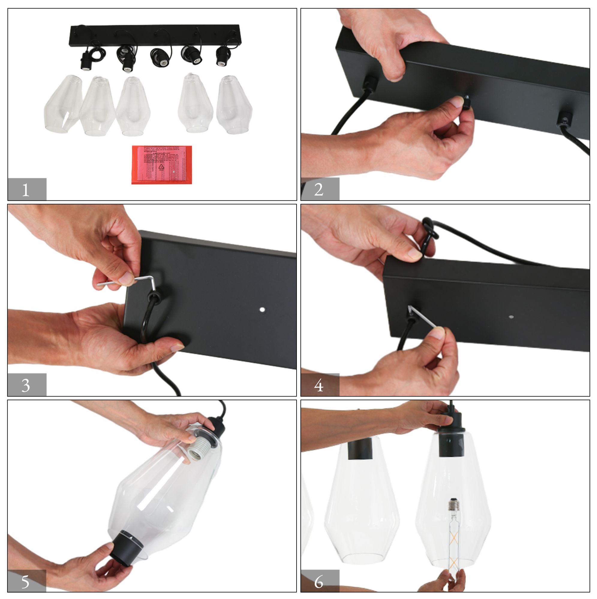 5-Light Island Chandelier