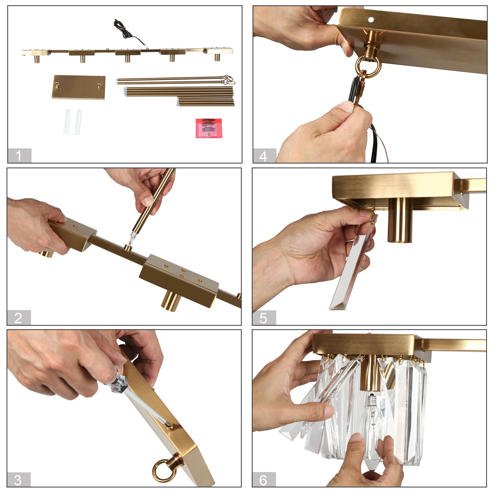 5-Light Island Chandelier