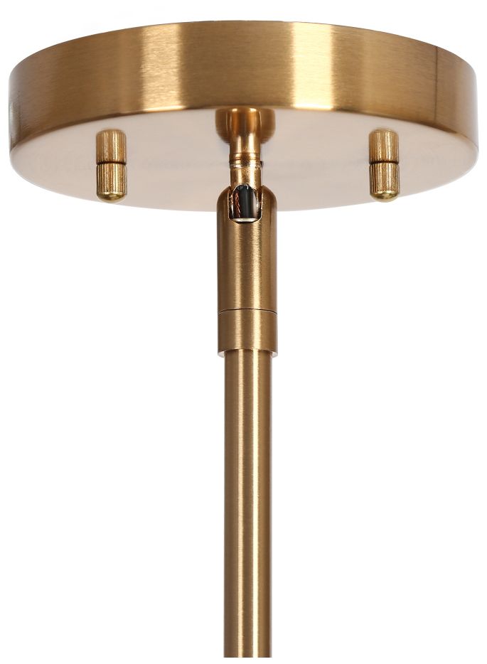 Image 4 5-Light Matte Black and Plating Brass Chandeliers more views