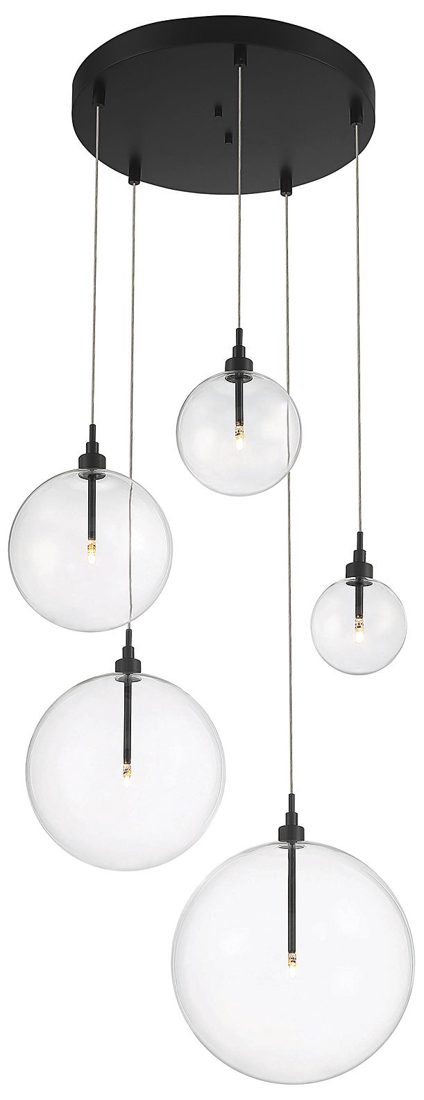 Image 4 5-Light Pendant in Oil Rubbed Bronze more views