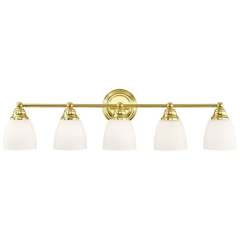 Image 1 5 Light Polished Brass Bath Vanity