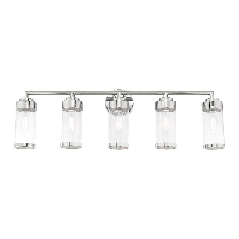 Image 5 5 Light Polished Chrome Bath Vanity more views