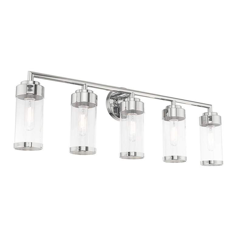 Image 6 5 Light Polished Chrome Bath Vanity more views