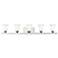 5 Light Polished Chrome Bath Vanity