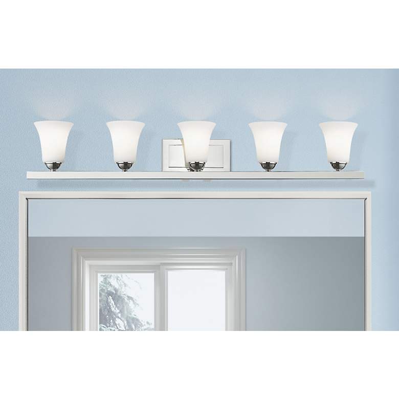 Image 1 5 Light Polished Chrome Bath Vanity