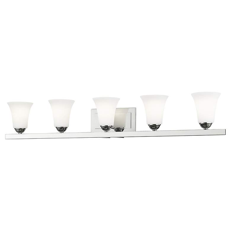 Image 4 5 Light Polished Chrome Bath Vanity more views