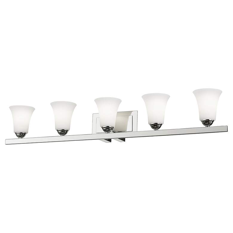 Image 5 5 Light Polished Chrome Bath Vanity more views