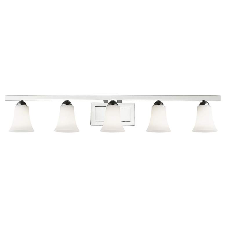 Image 7 5 Light Polished Chrome Bath Vanity more views