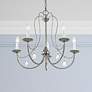Thumbnail1 of 5 Light Polished Chrome Chandelier