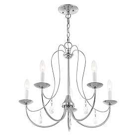 Image5 of 5 Light Polished Chrome Chandelier more views