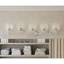 1_5 Light Polished Chrome Extra Large Vanity Sconce