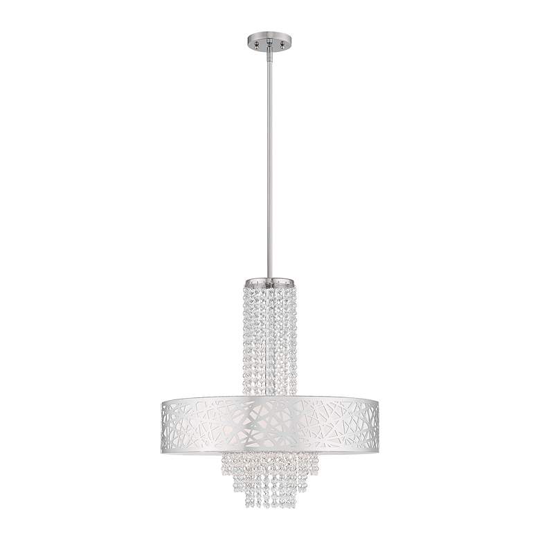 Image 3 5 Light Polished Chrome Pendant Chandelier more views