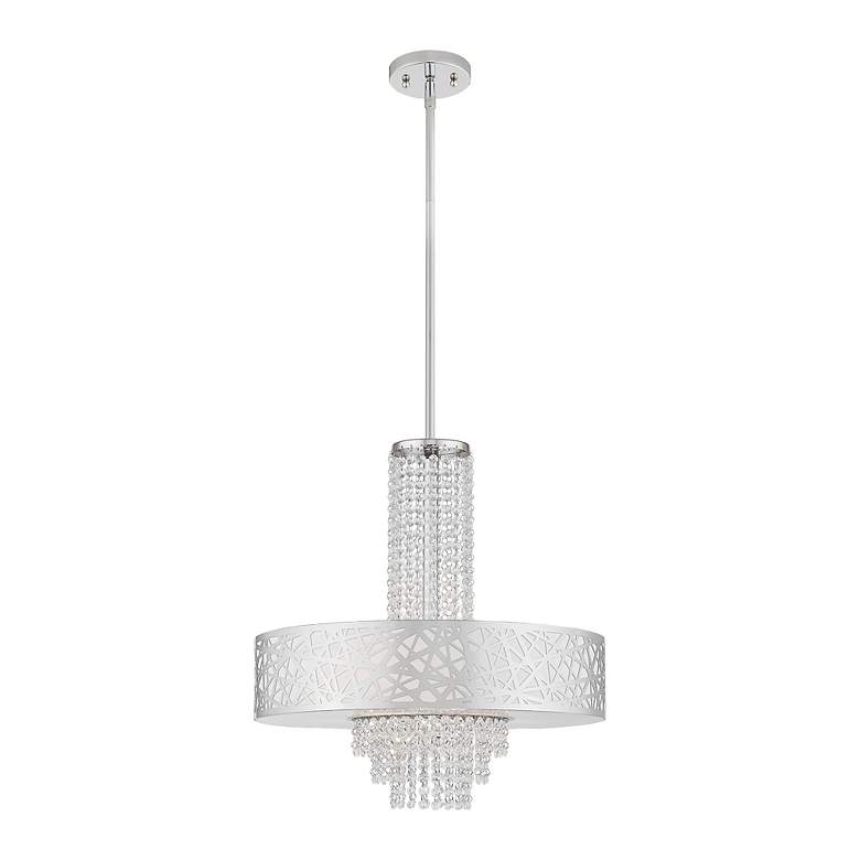 Image 5 5 Light Polished Chrome Pendant Chandelier more views