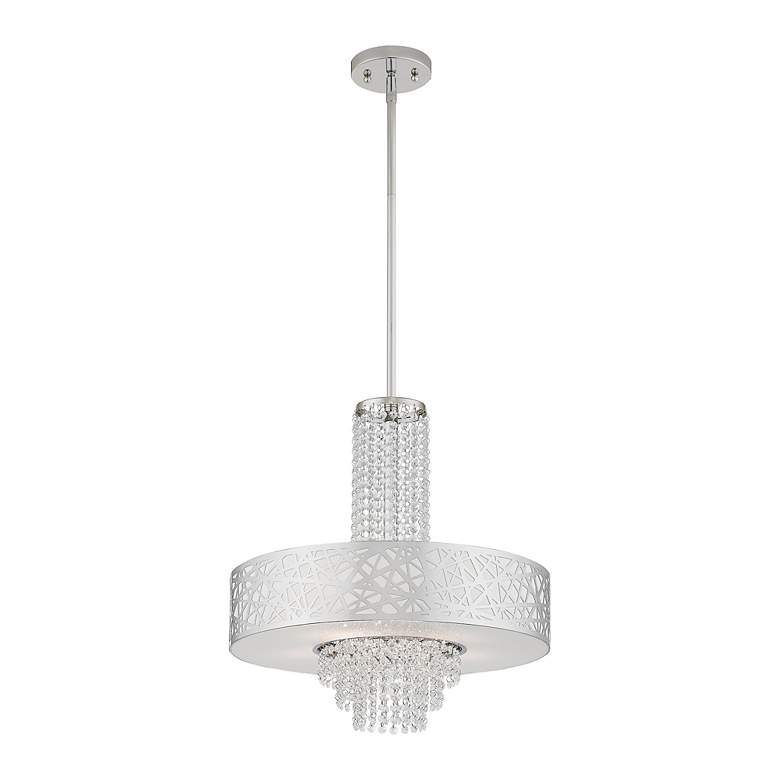 Image 6 5 Light Polished Chrome Pendant Chandelier more views