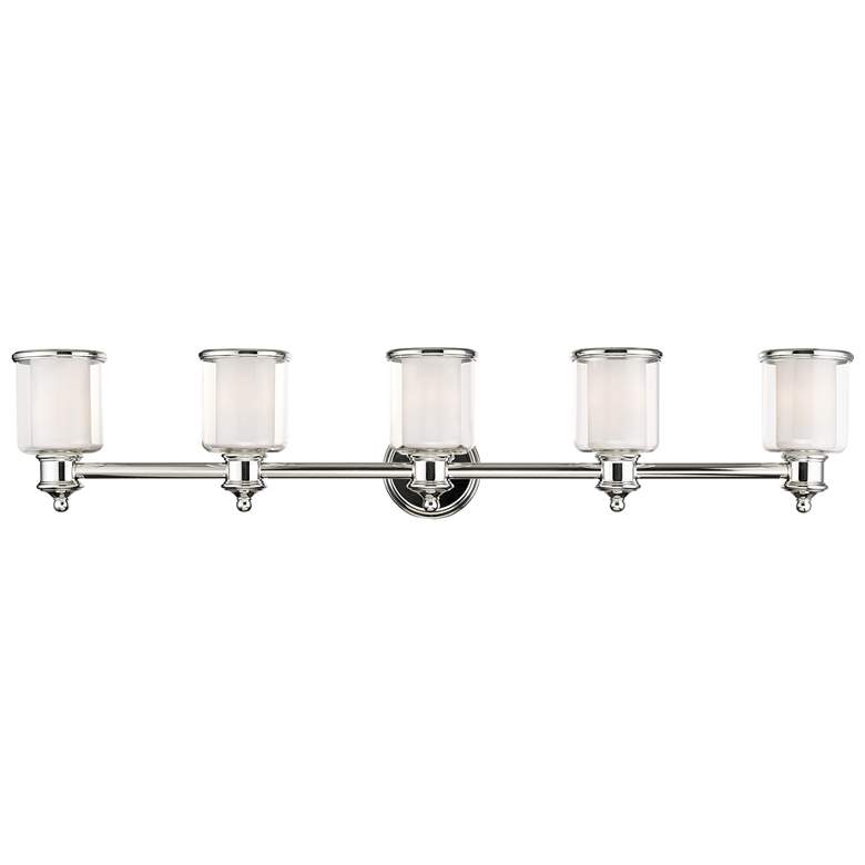 Image 1 5 Light Polished Nickel Bath Vanity