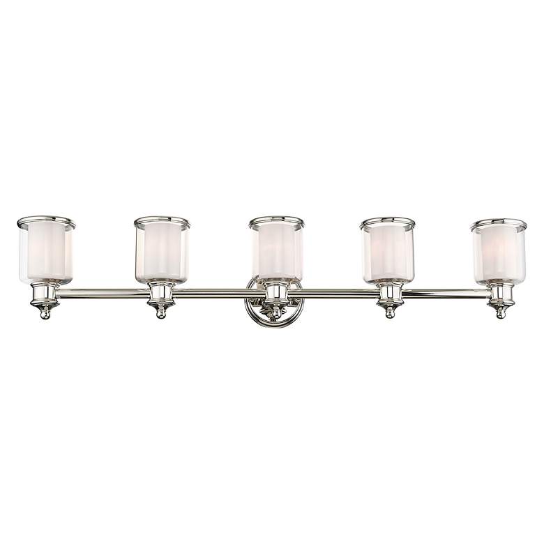 Image 4 5 Light Polished Nickel Bath Vanity more views